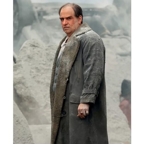 The Penguin Oz Cobb Shearling Coat - Image 4