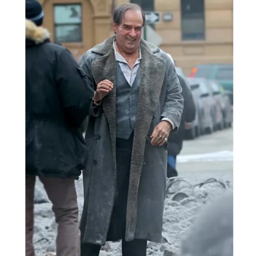 The Penguin Oz Cobb Shearling Coat - Image 5