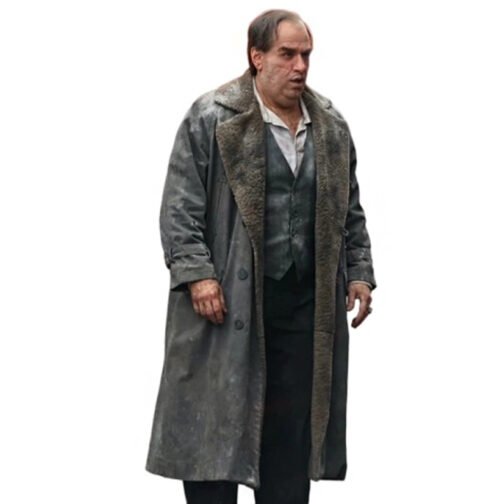 The Penguin Oz Cobb Shearling Coat - Image 6