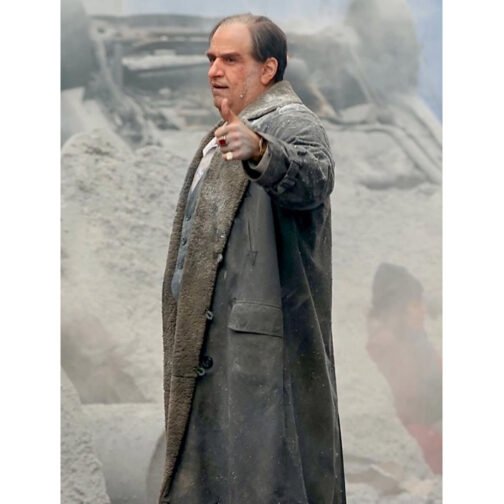 The Penguin Oz Cobb Shearling Coat - Image 7