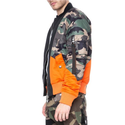 The Penguin Rhenzy Feliz Camo Bomber Jacket - Image 4