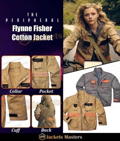 Chloë Grace Moretz The Peripheral Jacket - Image 14
