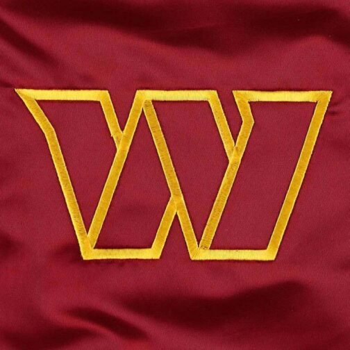 The Pick and Roll Washington Commanders Satin Jacket - Image 4