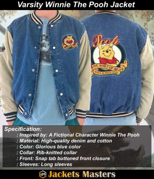 Varsity Winnie The Pooh Jacket - Image 5