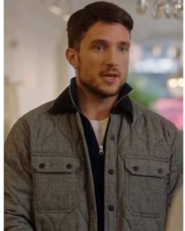 The Princess and the Bodyguard Ryan Bruce Grey Wool Jacket