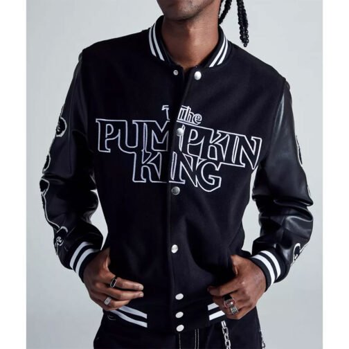 The Nightmare Before Christmas Jack Varsity Jacket