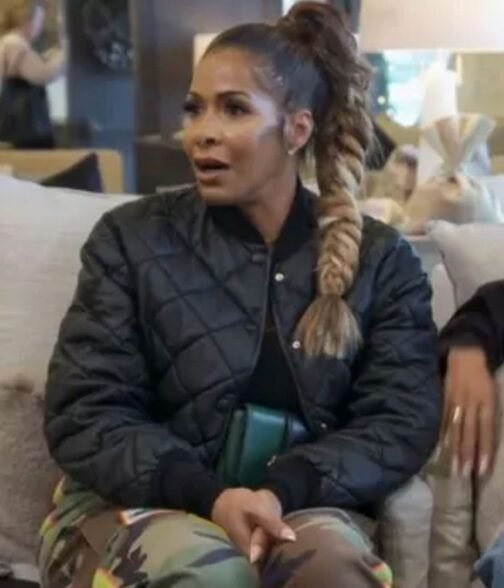 Sheree Whitfield The Real Housewives of Atlanta Season 13 Quilted Jacket - Image 6