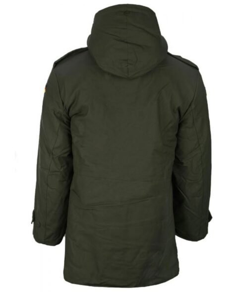 Paul Dano The Batman Edward Nashton Green Jacket - Image 5