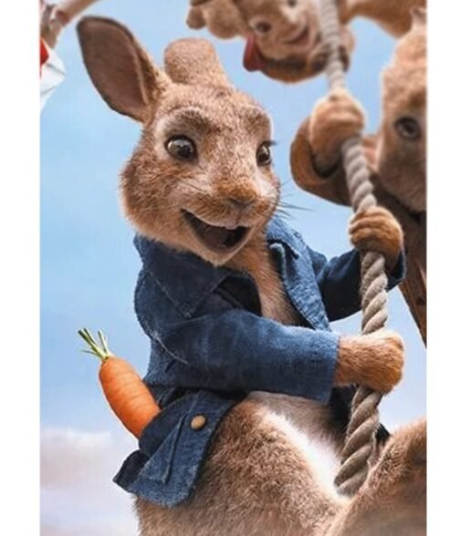 Peter Rabbit 2 The Runaway Denim Blue Jacket - Image 11