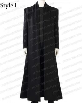 The Sandman Tom Sturridge Black Wool Coat