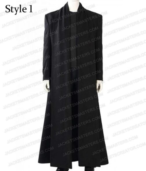 The Sandman Tom Sturridge Black Wool Coat
