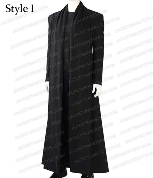 The Sandman Tom Sturridge Black Wool Coat - Image 9