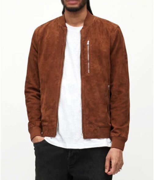 The Sandman Ferdinand Kingsley Brown Bomber Jacket - Image 4