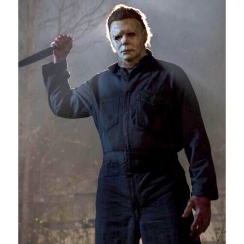 Halloween Ends James Jude Courtney Cotton Black Jacket - Image 7