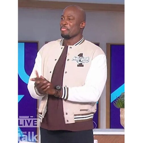 Akbar Gbajabiamila The Talk Varsity Jacket - Image 2