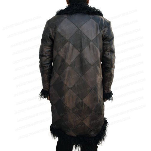Klaus Hargreeves The Umbrella Academy Shearling Coat - Image 3