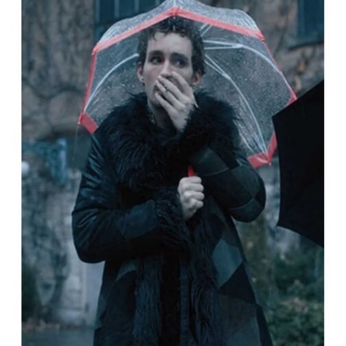 Klaus Hargreeves The Umbrella Academy Shearling Coat - Image 8