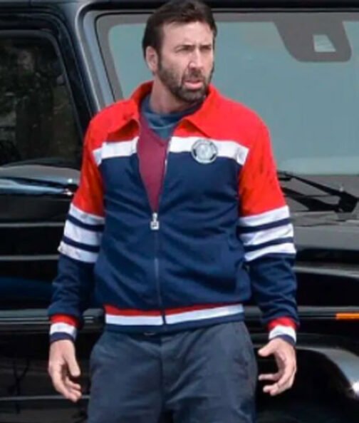 Nicolas Cage The Unbearable Weight of Massive Talent Bomber Jacket - Image 4