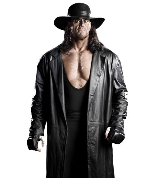 WWE The Undertaker Leather Coat - Image 4