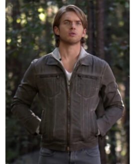 The Vampire Diaries S06 Chris Brochu Denim Jacket