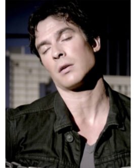 The Vampire Diaries S07 Ian Somerhalder Denim Jacket