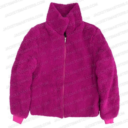 The Walking Dead Season 10 Princess Sherpa Pink Jacket