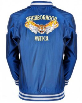 The Watch Blue Bomber Jacket
