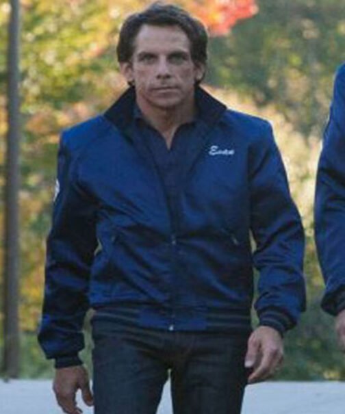 The Watch Blue Bomber Jacket - Image 3