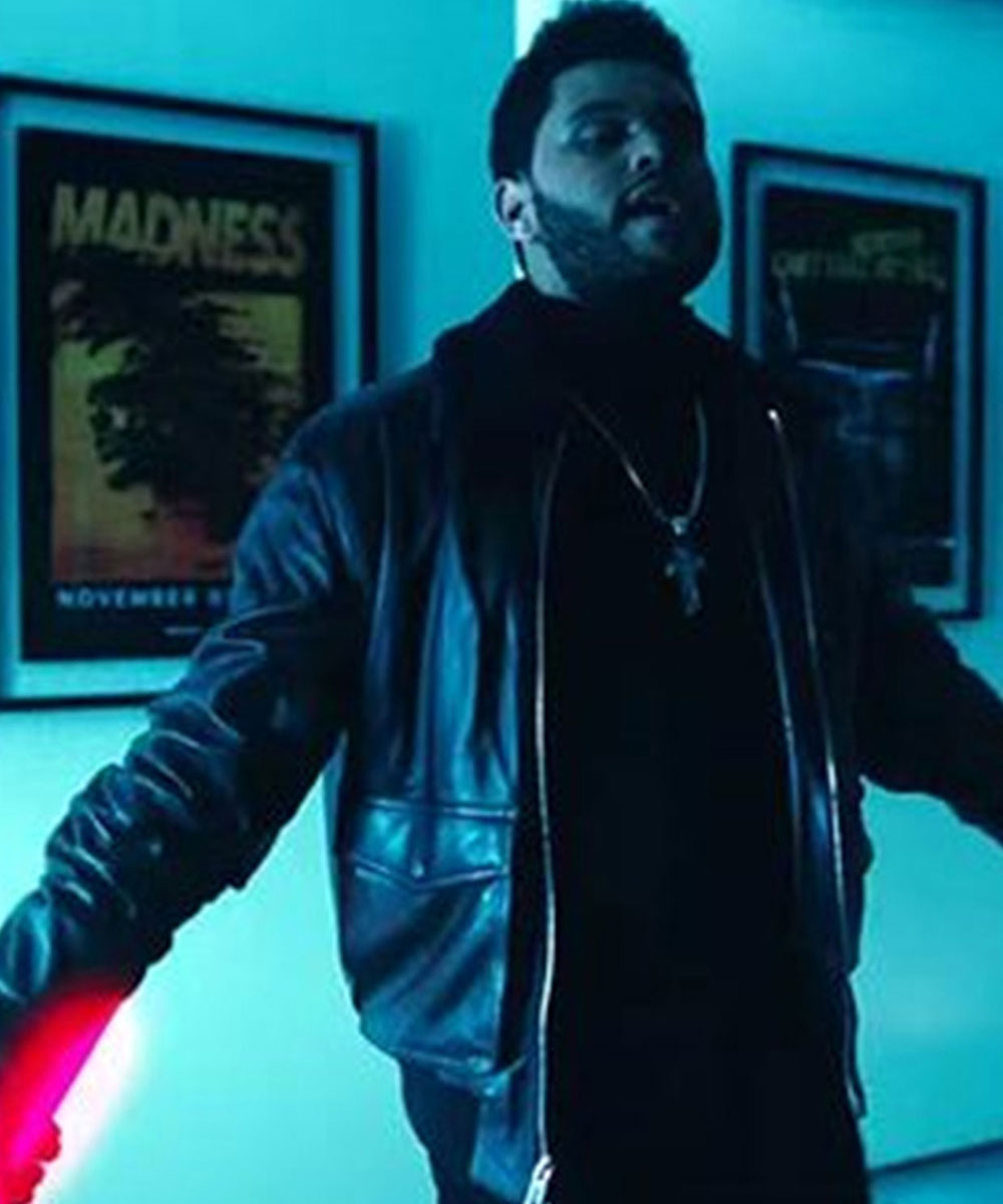 Starboy The Weeknd Daft Punk Leather Jacket - Image 4