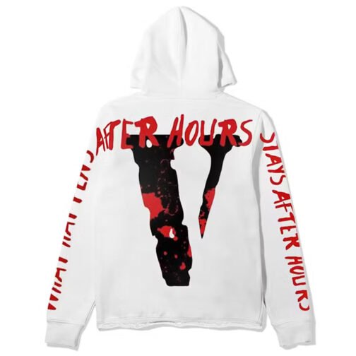 The Weeknd Vlone What Happens After Hours Pullover Hoodie - Image 2