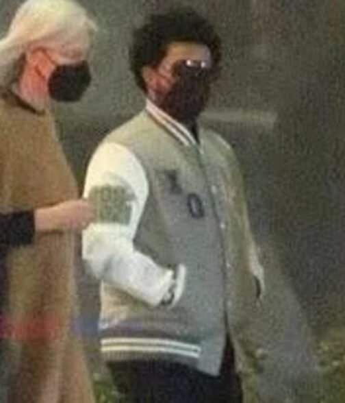 XO The Weeknd HOB 10 Year Letterman White/Grey Jacket - Image 9