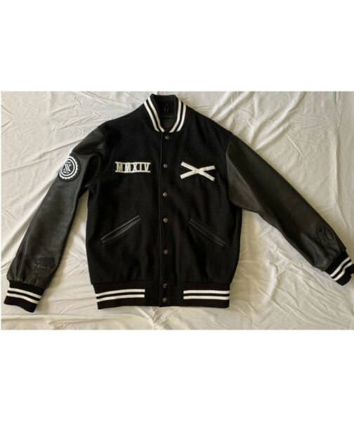 XO Tour Award The Weeknd Varsity Jacket - Image 6