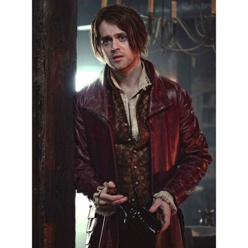 The Witcher Joey Batey Maroon Coat