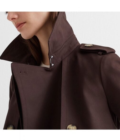 The Young and The Restless Melissa Claire Egan Brown Cotton Coat - Image 5