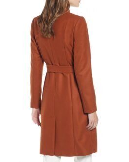 Melissa Claire Egan The Young and The Restless Brown Wrap Coat