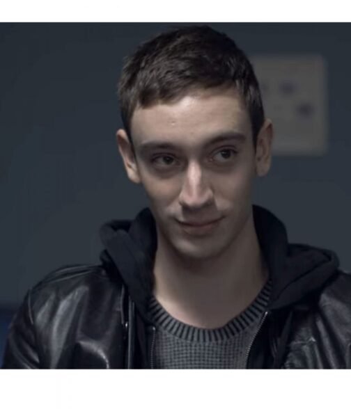 Theodore Pellerin There’s Someone Inside Your House Black Jacket - Image 5