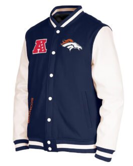 Denver Broncos Third Down Varsity Jacket