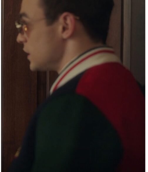 Gossip Girl Thomas Doherty Color Block Wool Jacket - Image 10