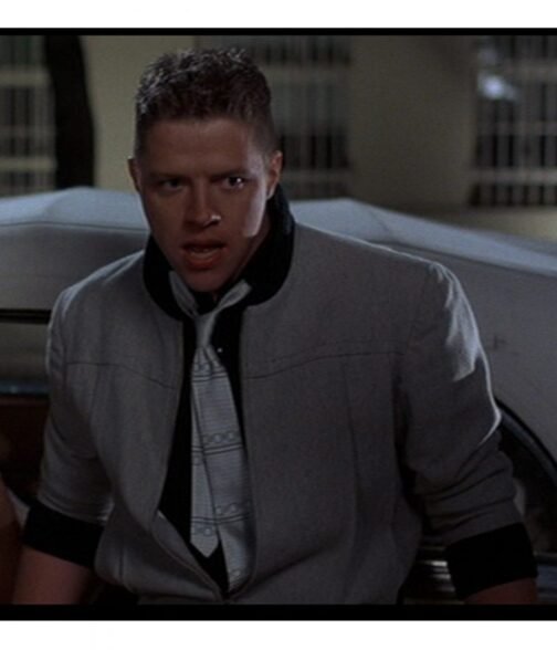 Back To The Future Thomas F Wilson Jacket - Image 9