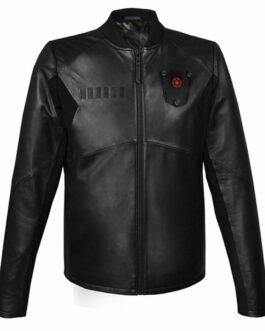 Tie Pilot Star Wars Imperial Leather Jacket with Patch