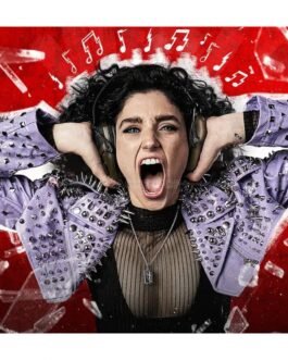The Imperfects Morgan Taylor Campbell Purple Studded Jacket