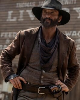 1883 Tim Mcgraw Wool Brown Coat