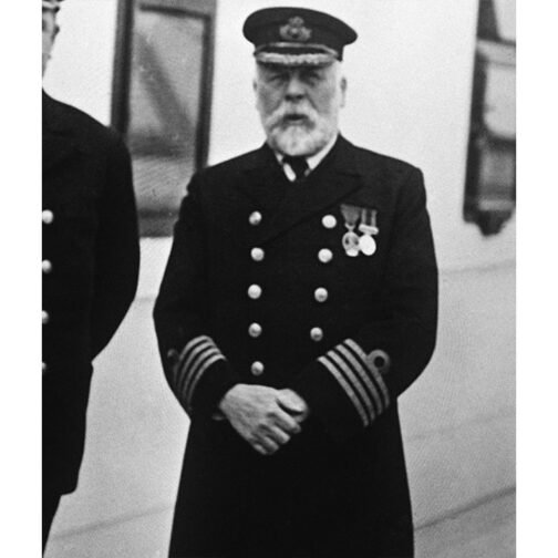 Bernard Hill Titanic Black Wool Coat - Image 7