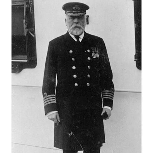 Bernard Hill Titanic Black Wool Coat - Image 6