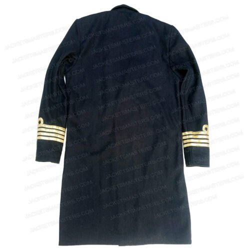 Bernard Hill Titanic Black Wool Coat - Image 5
