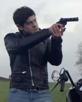 Tollbooth Iwan Rheon Black Leather Jacket