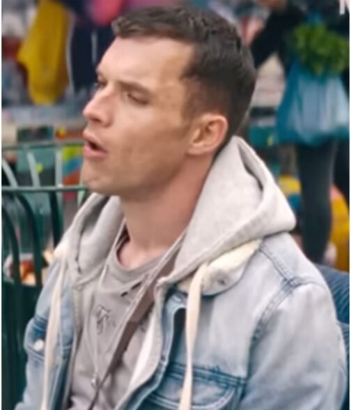 Tom Bacon I Used to Be Famous Denim Blue Jacket - Image 6