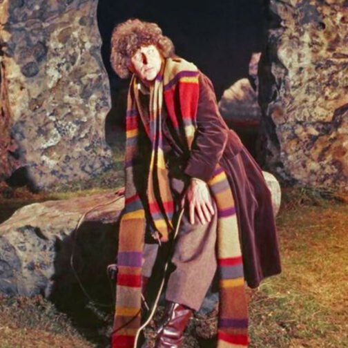 Tom Baker Doctor Who Maroon Coat - Image 3