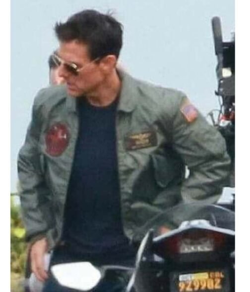 Tom Cruise Top Gun 2 Bomber Jacket - Image 15