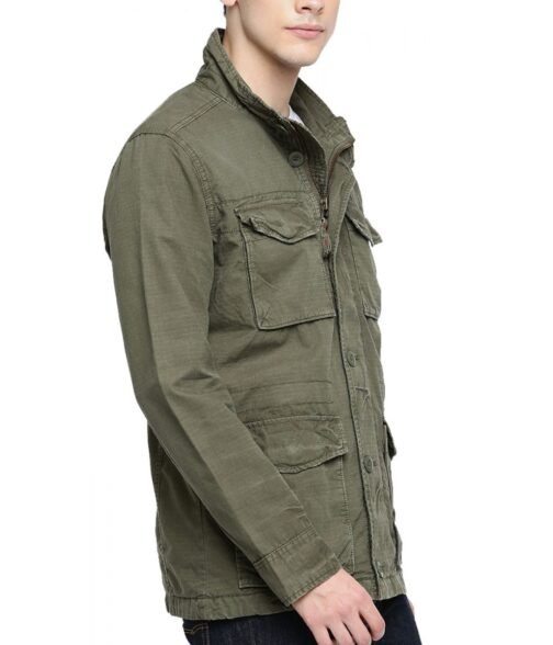 Tom Cruise The Mummy Cotton Green Jacket - Image 5